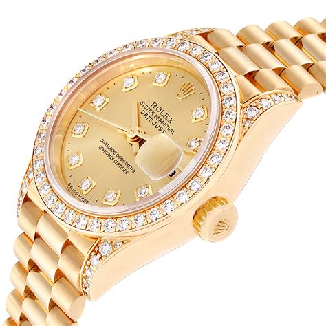 diamond rolex ladies watches|ladies diamond rolex watch sale.